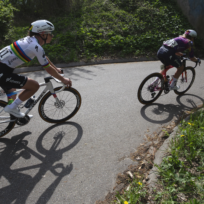 Amstel Gold Race Ladies Edition 2025 - Lotte Kopecky & Mikayla Harvey ride into Schoonbron