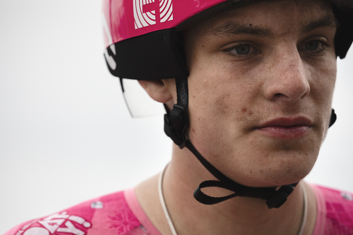 British National Road Championships 2025 - Road Race - Men - Josh Golliker of EF Education - Aevolo after the race