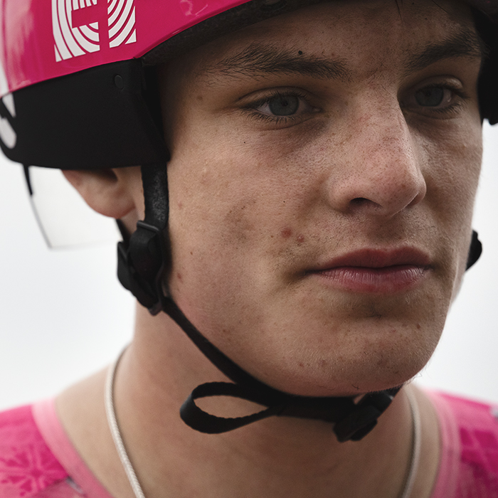 British National Road Championships 2025 - Road Race - Men - Josh Golliker of EF Education - Aevolo after the race