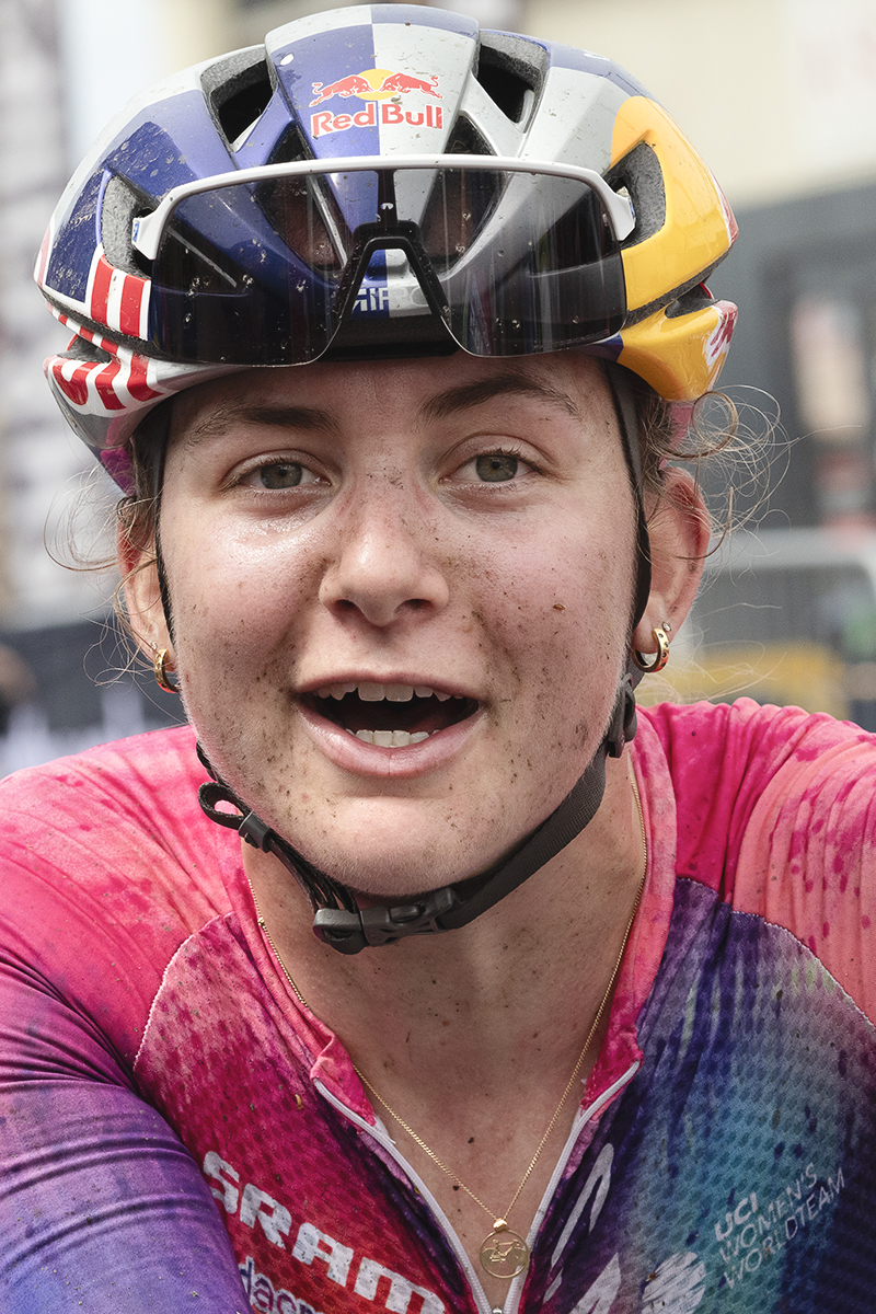 British National Road Championships 2025 - Road Race - Women - portrait of Zoe Bäckstedt of CANYON - SRAM Racing Team