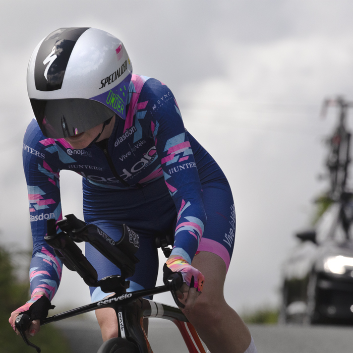 British National Road Championships 2025 - Time Trial - Elite Women - Dannielle Watkinson of Jadan Vive le Velo Glasdo