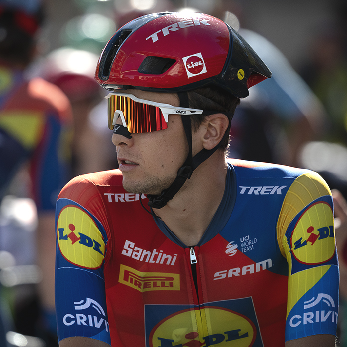 Coppa Bernocchi 2025 - Andrea Bagioli on the start line of the race