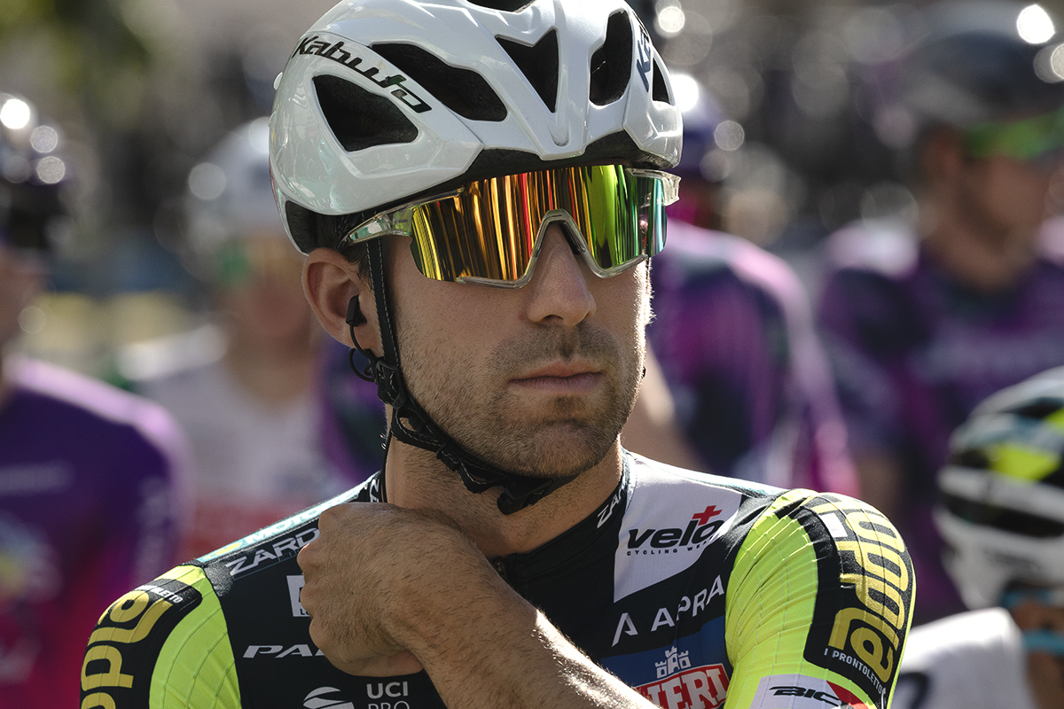 Coppa Bernocchi 2025 - Davide Baldaccini on the start line before the race