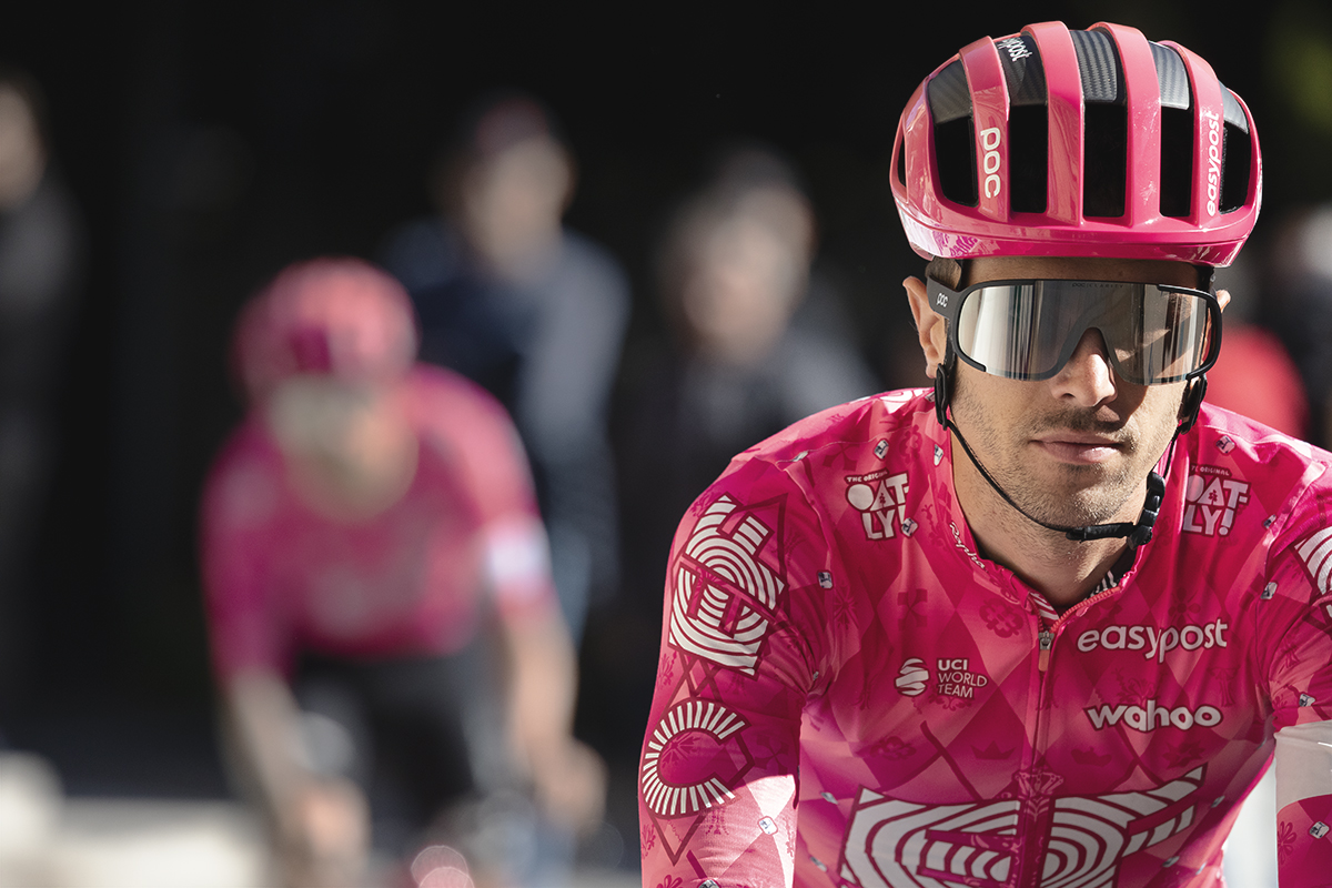 Coppa Bernocchi 2025 - Samuele Battistella of EF Education - EasyPost rides towards the podium