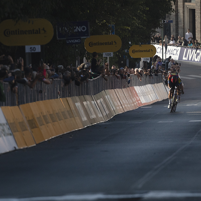 Gran Piemonte 2025 - Marc Hirschi and Bauke Mollema sprint for the remaining podium places