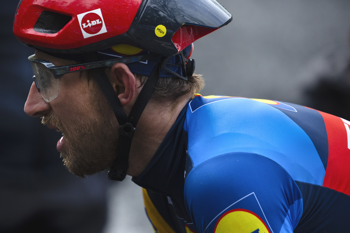 La Flèche Wallonne 2024 - A close up of Bauke Mollema of Lidl - Trek 