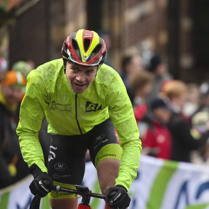 La Flèche Wallonne 2024 - Johan Meens of Bingoal WB on the Mur de Huy