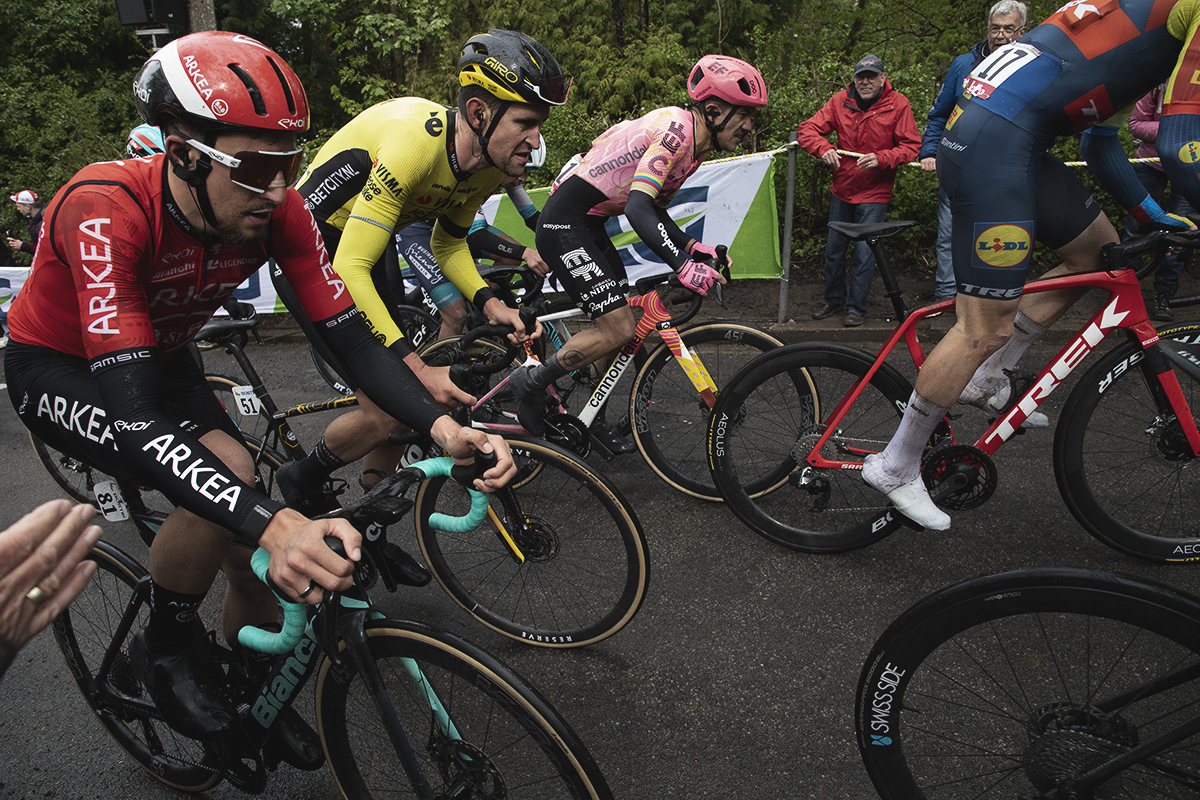 La Flèche Wallonne 2024 - The favourites attack on the Mur de Huy