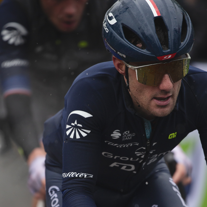 La Flèche Wallonne 2024 - Rémy Rochas of Groupama - FDJ on the Mur de Huy
