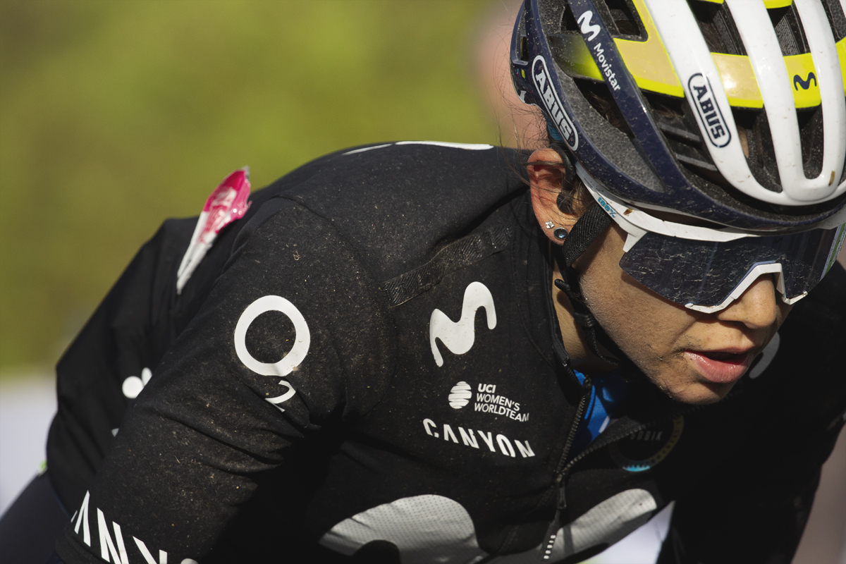 La Flèche Wallonne Femmes 2024 - Sara Martín of Movistar Team