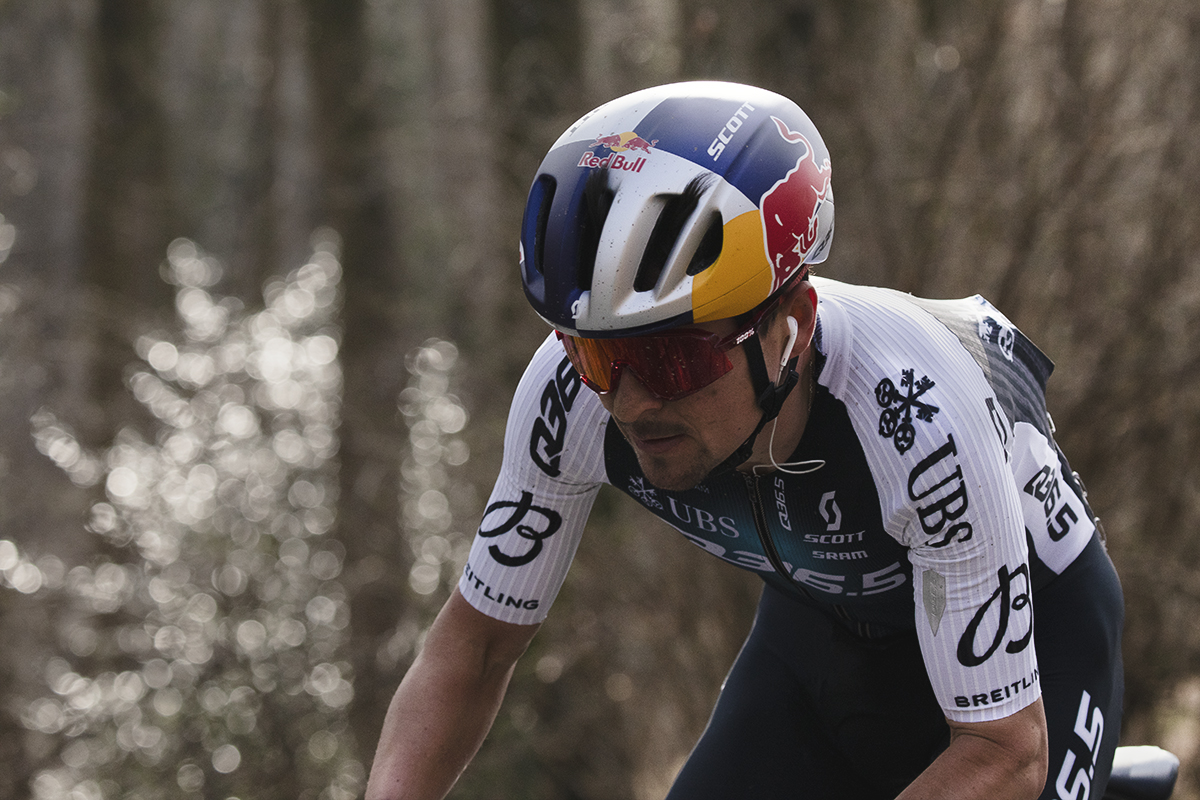 Omloop Nieuwsblad 2025 - Tom Pidcock, Q36.5 Pro Cycling Team on the Bosberg