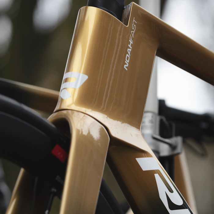 Omloop Nieuwsblad 2025 - Close up of a Ridley bike