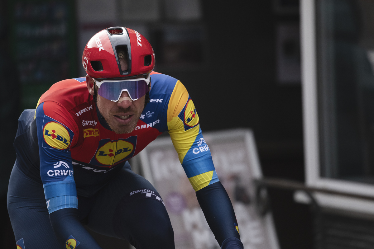 Omloop Nieuwsblad 2025 - Tim Declercq of Lidl - Trek during the race