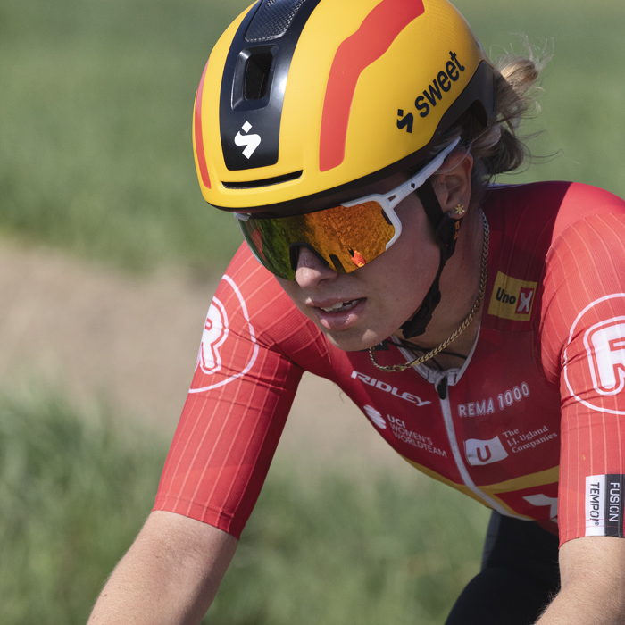 Paris Roubaix Femmes 2025 - Alberte Greve of Uno-X Mobility