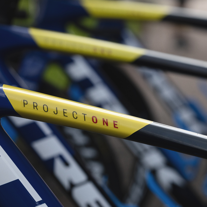 Tour of Britain Women’s 2025 - Stage 4 - Close up of Trek Project One bikes