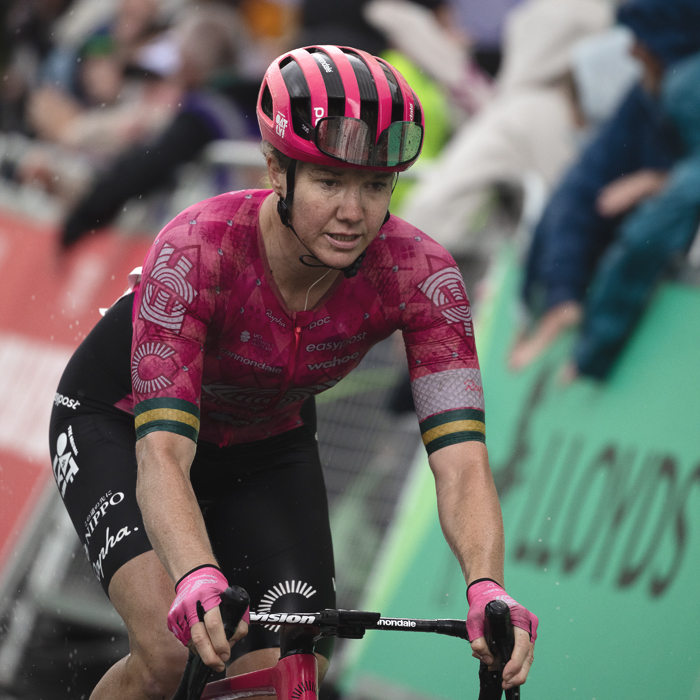 Tour of Britain Women’s 2025 - Stage 3 - Sarah Roy focuses to complete the stage in Kelso